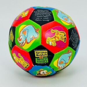 Smithsonian Museum Of Natural History Soft Soccer Ball Toy Souvenir 4 Inch